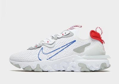 Original Nike React Vision  (Herren Größen: UK 10 & 11) Weiß / Game Royal
