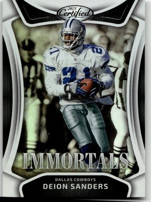 2025 Panini Certified #IM-DSS Deion Sanders Immortals