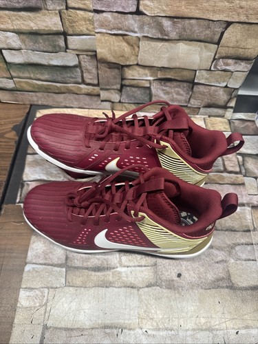 Nike Force Savage Pro 3 FSU Seminoles FJ5748-600 Men's 12 Red PE Team Issued - Picture 3 of 8