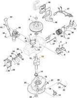 Originaler Motorbaum Stiga - 118552534/0