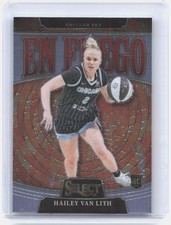 2025 Panini Select WNBA #2 Hailey Van Lith En Fuego Chicago Sky