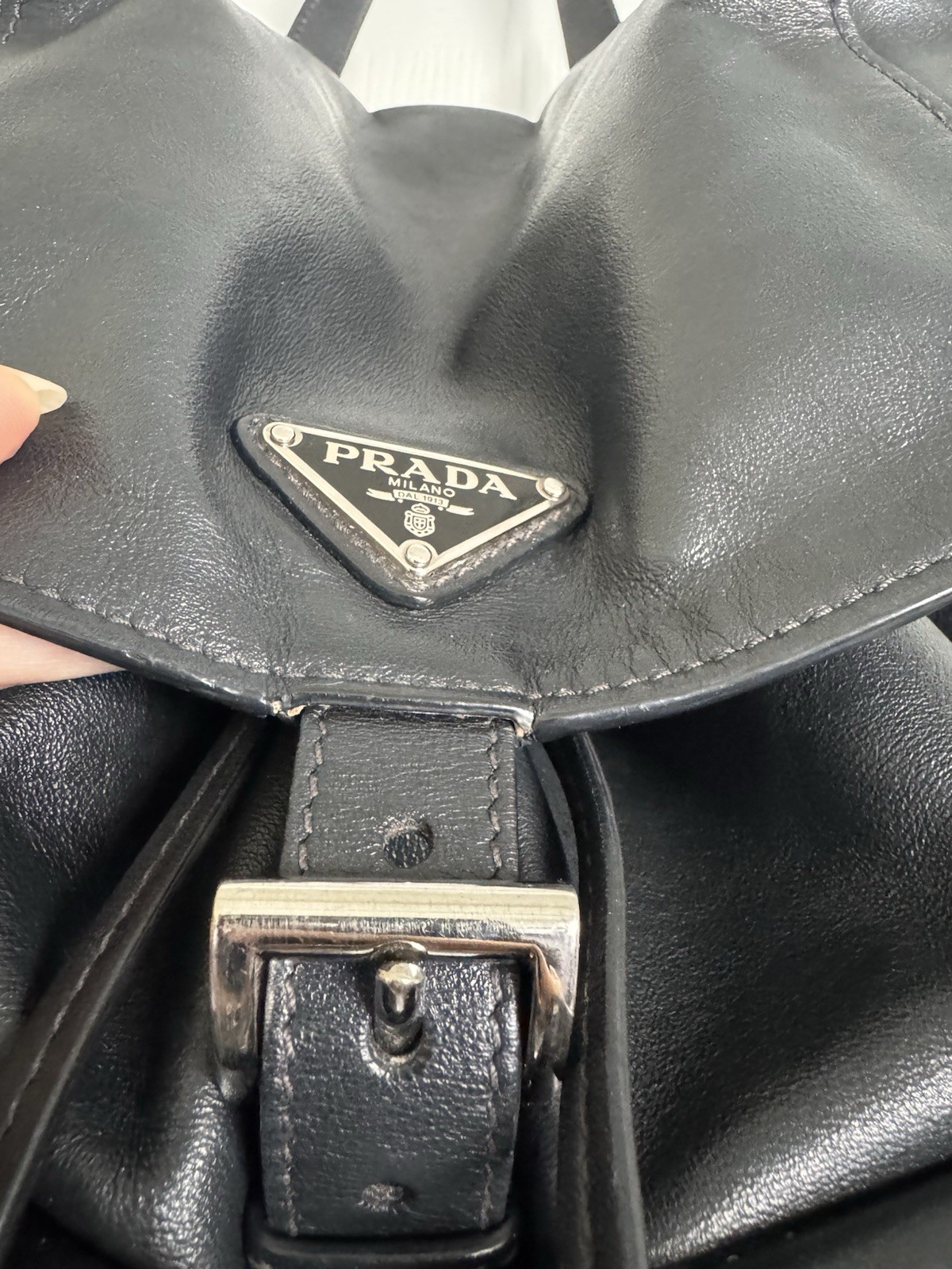 Prada Leather Backpack - image 2