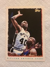 1994 Topps Willie Anderson #128 Career San Antonio Spurs Basketball Card