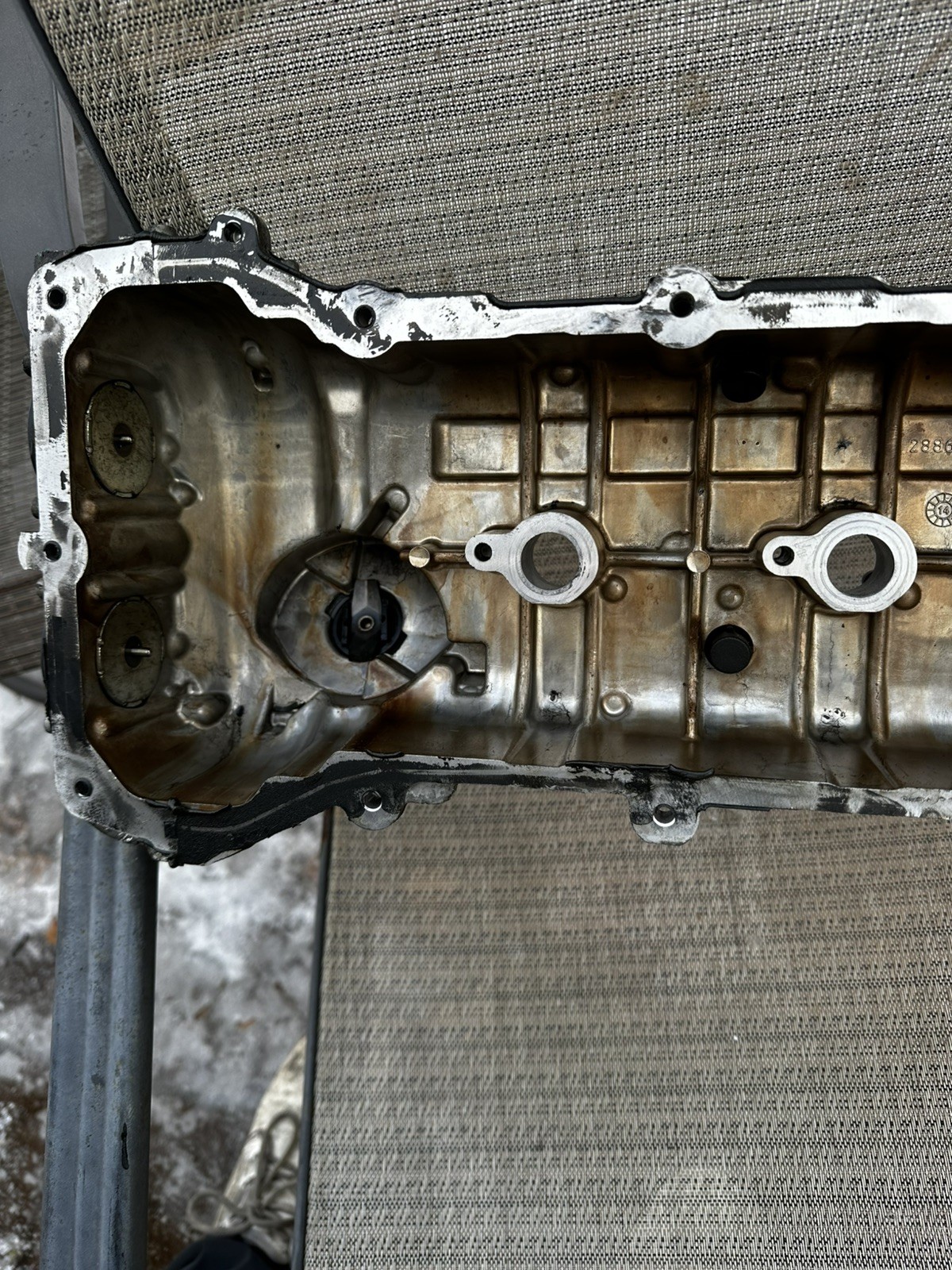 14–17 Maserati Ghibli Left Side Cylinder Head Rocker Valve Cover 288687 Oem