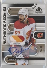 2022 SP Game Used Authentic Rookies 24/49 Nick DeSimone #214 Rookie Auto RC c6c