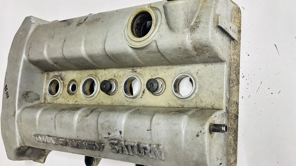 Cubierta de válvula de aluminio Saturn S Series Sl2 SC2 SW2 1993-1998 1,9 DOHC #3983 Foto 2 de 4