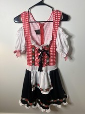 Leg Avenue Dress Womens Large Oktoberfest Beer Maid Bavarian Dirndl Costume