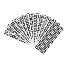 2400 Pcs 3D Scanner Markers 2mm Low Reflective 3D Scanning Dots 2x4mm 
