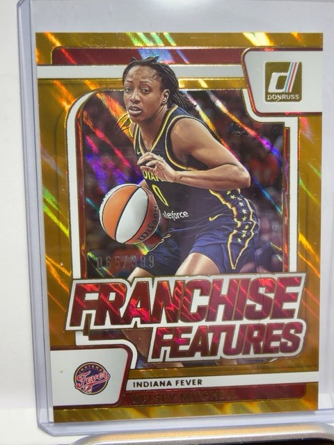 2026 Donruss WNBA Kelsey Mitchell Franchise Features Orange Lava /399