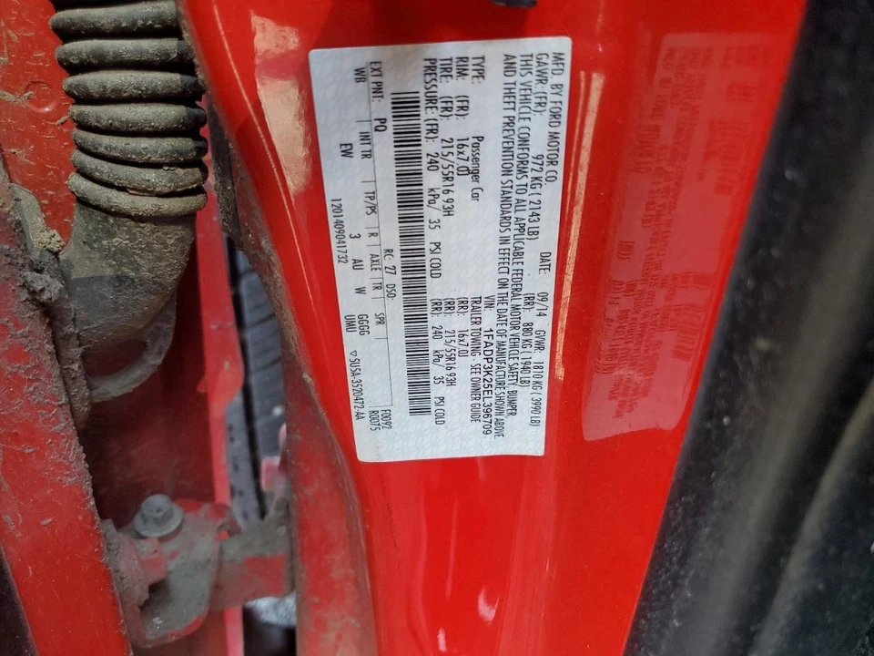 Used Automatic Transmission Shift Lever Assembly fits: 2014 Ford Focus  Grade A - Imagem 4 de 4