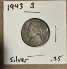 1943-S Jefferson Nickel — photo from another recent sale