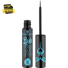 | Lash Princess Liquid Liner Waterproof Black | Smudge Proof, Matte Eyeliner wit