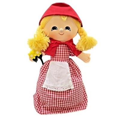 1984 Vintage Topsy Turvy Doll Red Riding Hood R Dakin Grandma Wolf Plush Toy 13''