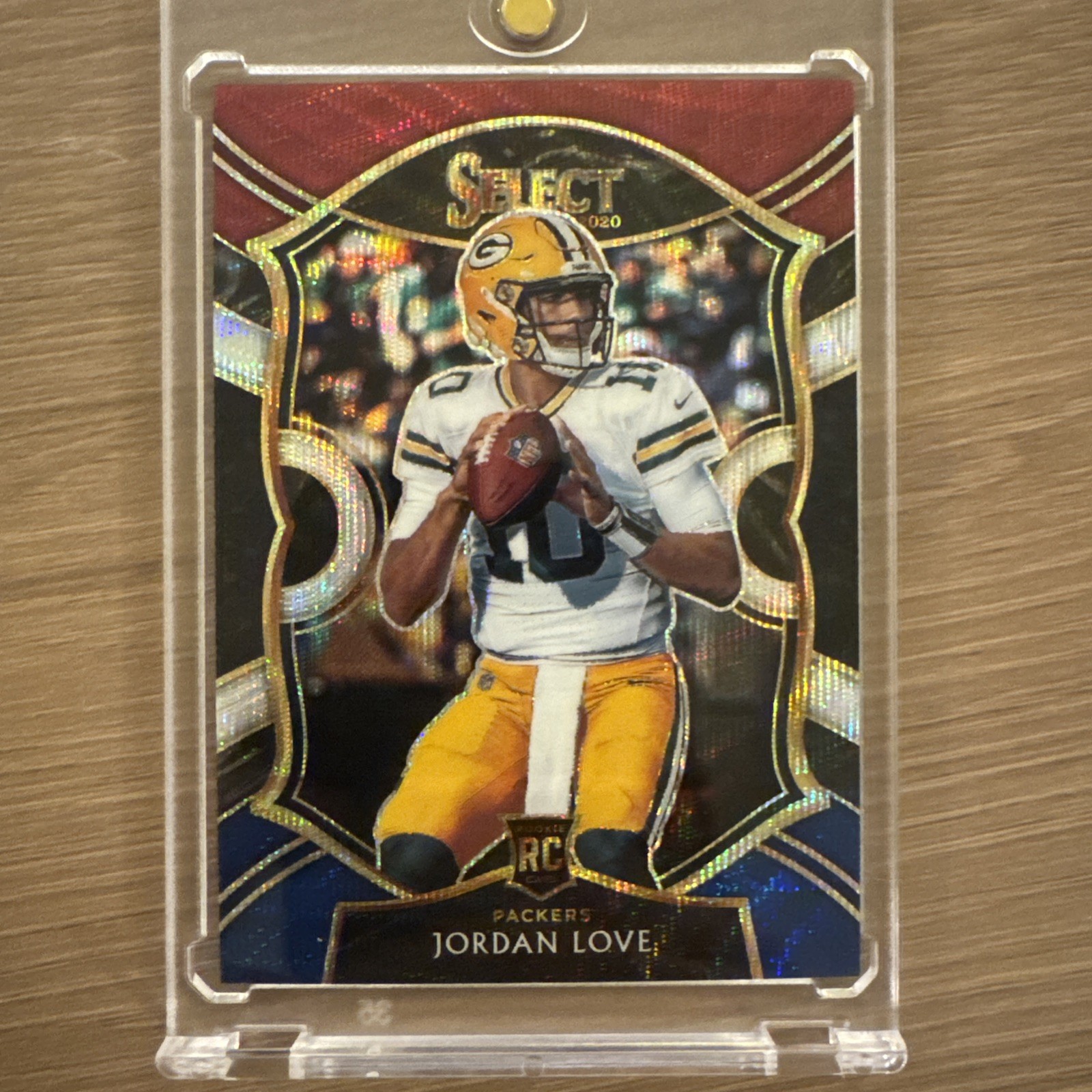 2020 Panini Select - Concourse Jordan Love #47 Tri-Color Prizm /199 (RC)