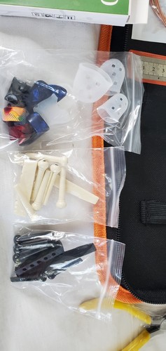 72 pcs Guitar Care Kit Luthier Setup Repair Maintenance Tools Set Guitar Capo - Picture 9 of 22
