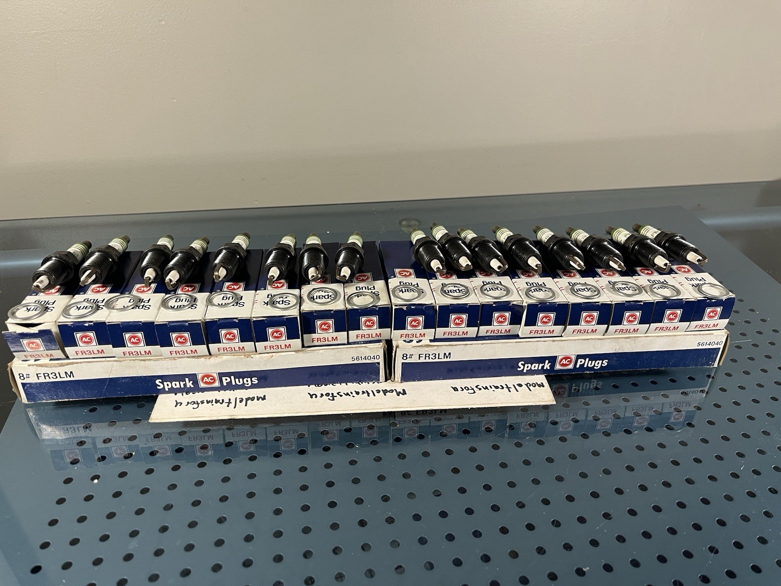 16 NOS ACDelco FR3LM Spark Plugs GM 5614040 New