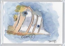 2013 Viceroy The Deep 1/1 George Deep (Unidentified Fish) #GDUF Auto Sketch 0a7