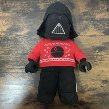 Star Wars LEGO Darth Vader Holiday Plush Stuffed Figure 2020 Read Description