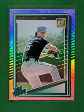 2025 Panini Donruss Baseball Rated Prospect Holo Parallel #200 Noah Schultz