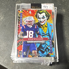 Wild Card 2025 Joker Kyle Williams #447 Rookie New England Patriots NFL /25. rookie card picture