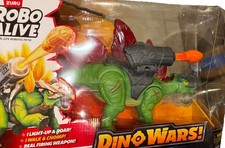 Zuru Robo Live Robotic Pets Dinosaur Dino Wars Stegosaurus Lights and Roars