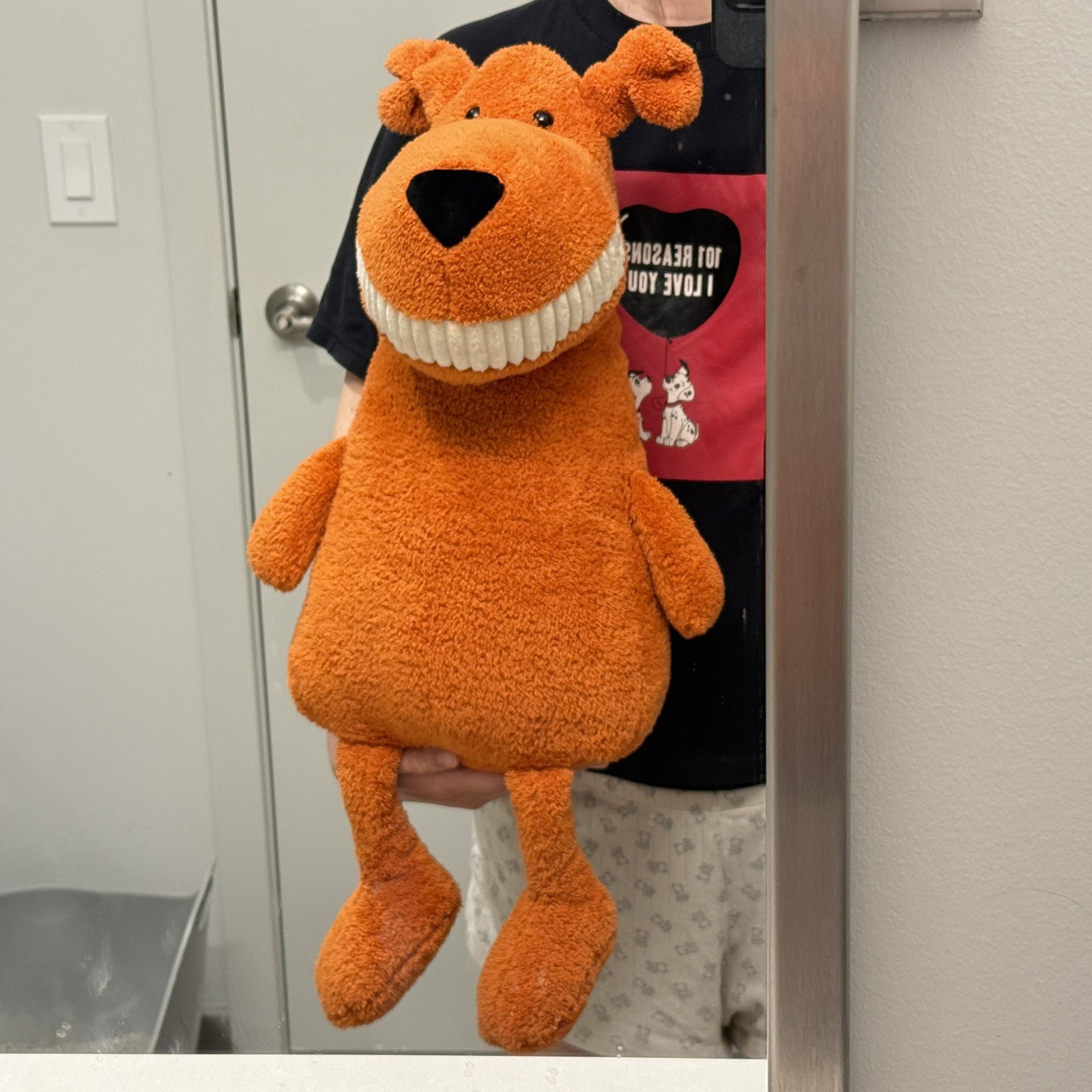 Jellycat Huge/Giant Toothy Mutt DogLargest Size Made New Without