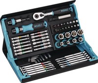 Bitsortiment Smartcase 2200SC-32 59-Tlg.Schlitz/Ph/Pzd/Tx/Tx M.Zapfen/6Kt.