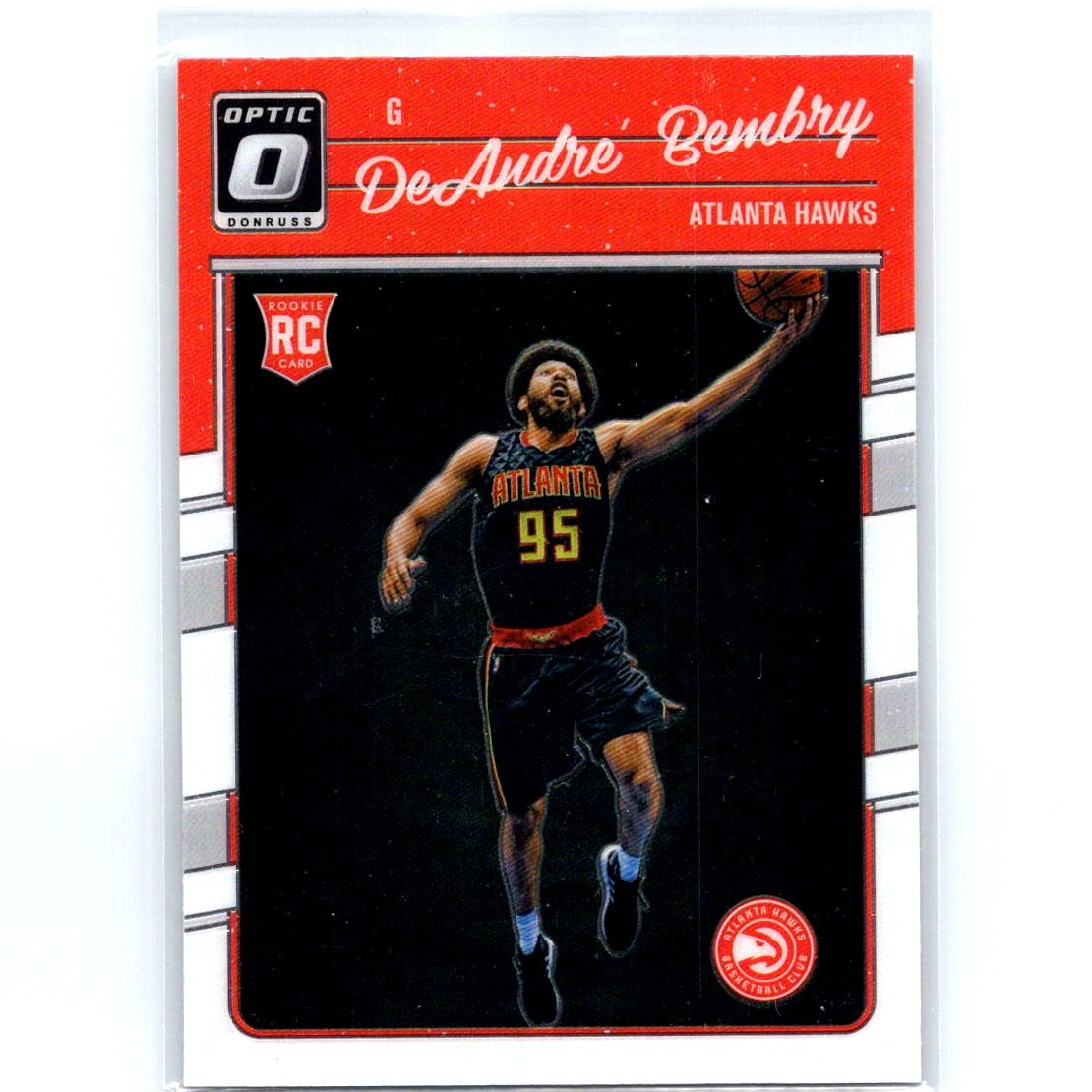 2016-17 Donruss Optic DeAndre' Bembry Rookie #168 Atlanta Hawks