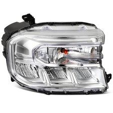 Right Side LED Headlight For 2022 2023 2024 Ford Maverick Chrome Housing