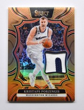 2024-25 Select Throwback Memorabilia Copper Prizms #16 Kristaps Porzingis 38/49