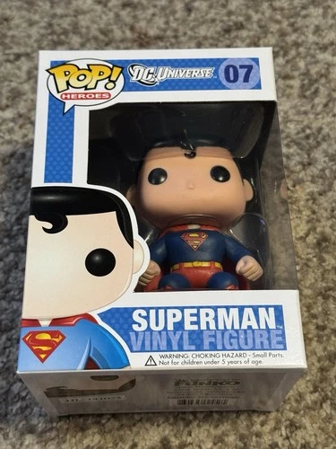 Funko Pop! DC Universe ~ Superman  #07 ~ Original Release