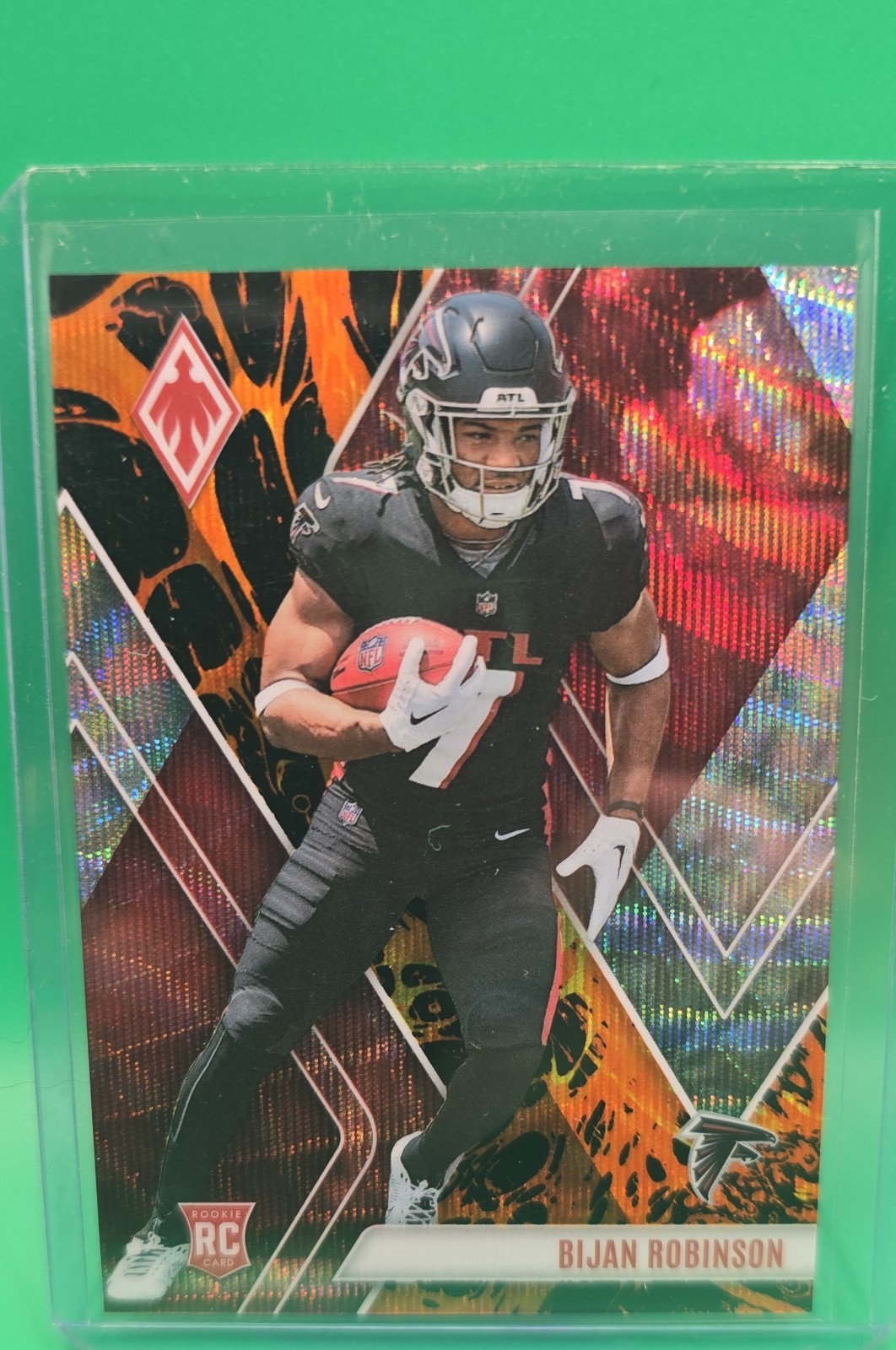 2023 Panini Phoenix - Rookies Bijan Robinson #104 Lava /175 (RC)