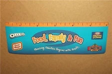 VINTAGE KRAFT FOODS OREO OSCAR MAYER WEINERMOBILE + VARI-VUE LENTICULAR 6" RULER