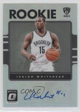 2016 Donruss Optic Rookie Signatures Holo Silver Prizm Isaiah Whitehead Auto 4k8