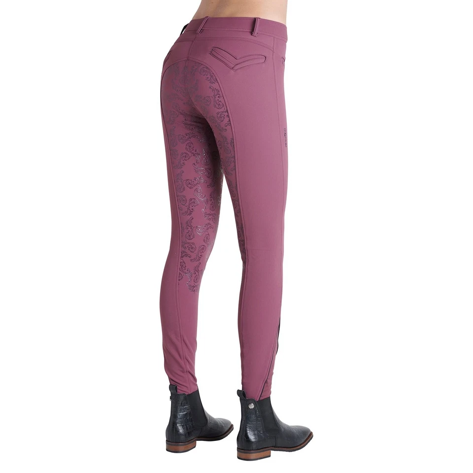 MONTAR Damenreithose SKYE w/contrast, in der Farbe eggplant - Bild 1 von 1