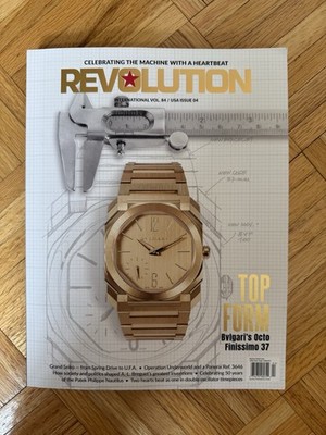 Revolution Magazine April May 2026 Vol. 84 Issue 04 Bvlgari Watch FREE SHIPPING