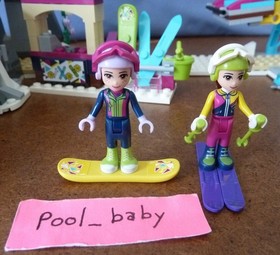 Lego Friends 41324 - SNOW RESORT SKI LIFT - Used - 100% COMPLETE - NO BOX