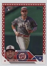 2023 Topps Update Independence Day 72/76 Jake Alu #US25 1g5d
