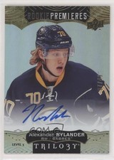 2017-18 Trilogy Rookie Premieres Level 3 7/49 Alexander Nylander #136 Auto fm0