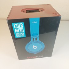 Genuine Beats by Dre Mixr DJ Headphones David Guetta Mixr Matte Blue BNIB Sealed