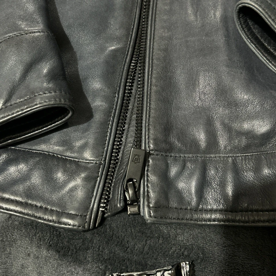 Chaqueta de cuero Massimo Dutti L, excelente estado Foto 4 de 4