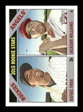2015 Topps Heritage Rookie Stars 306 Rafael Ynoa Jackson Williams BXCP51