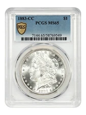 1883-CC $1 PCGS MS65 - Morgan Dollar