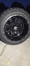 Set Of 4 - 22 Moto Metal Mo962 Deep Dish Rims All-country Tires