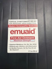 Emuaid First Aid Ointment Maximum Strength - 2 oz Exp 10/26