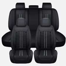 For Toyota RAV4 2019 - 2023 Car 5-Seat Covers PU Leather Full Set 5-Seat Cushion