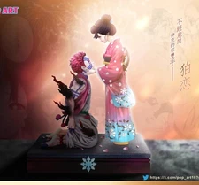 POP.ART Studio Demon Slayer Akaza Resin Model Koyuki Statue Pre-order 1/6 H27cm