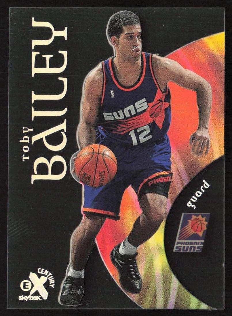 1998-99 SkyBox E-X Century Toby Bailey #66 Rookie Phoenix Suns