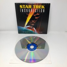 STAR TREK INSURRECTION 1998 Laserdisc PARAMOUNT Widescreen Edition AC3 RARE