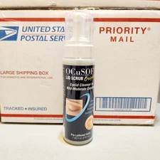 OCUSOFT Original Foam Lid Scrub Large JUMBO 7.25 oz Eye Cleanse EXP 01/2027+